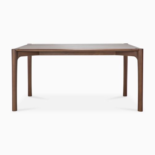 11556 PI dining table teak brown 160 front cut WEB