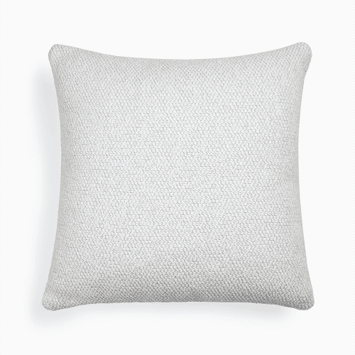 White Boucle / 20" x 20" / Set of 2