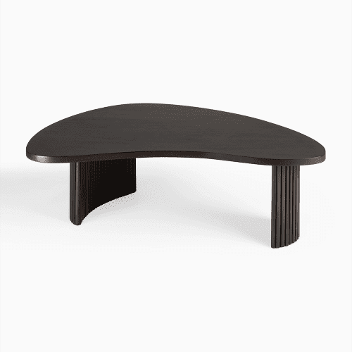 35008 Mahogany Boomerang coffee table profile02 cut WEB