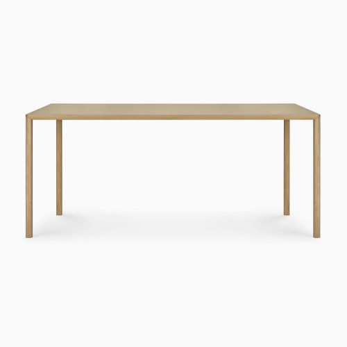 50258 Oak Air dining table front cut WEB