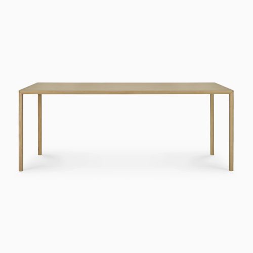 50259 Oak Air dining table front cut WEB