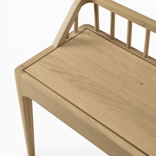 51243 Oak arbor bench det01 cut web