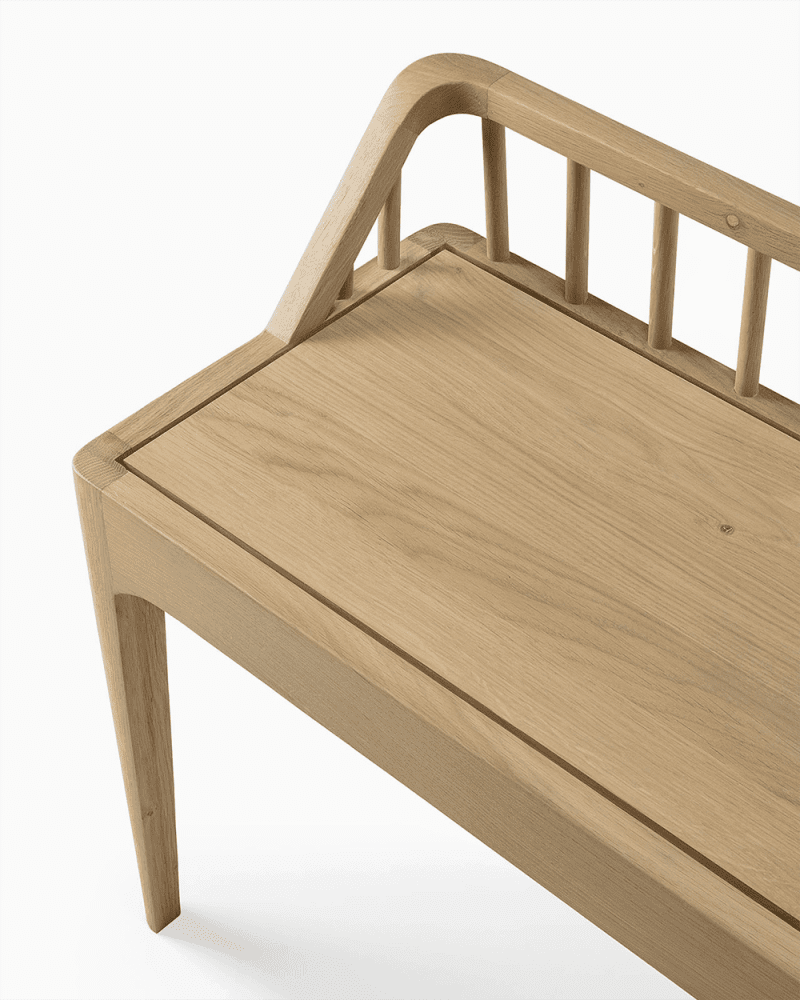 51243 Oak arbor bench det01 cut web