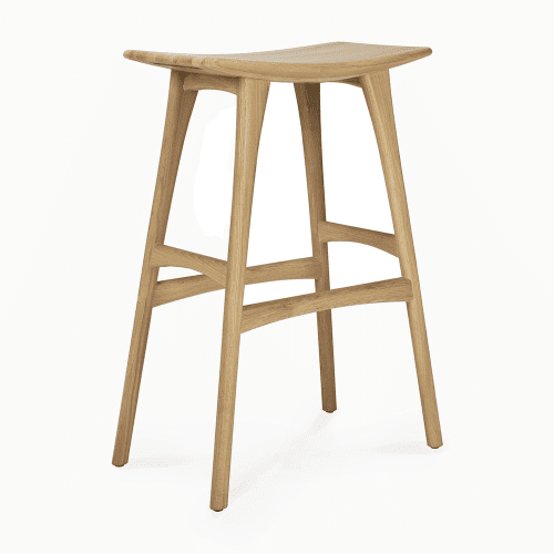 53034 Oak Ayr bar stool side cut web