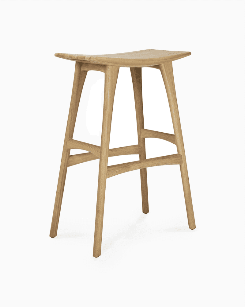 53034 Oak Ayr bar stool side cut web