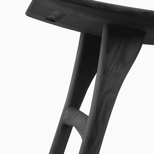 53040 Oak Ayr black stool det02 cut WEB