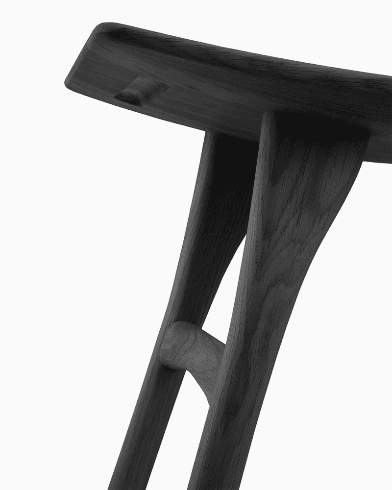 53040 Oak Ayr black stool det02 cut WEB