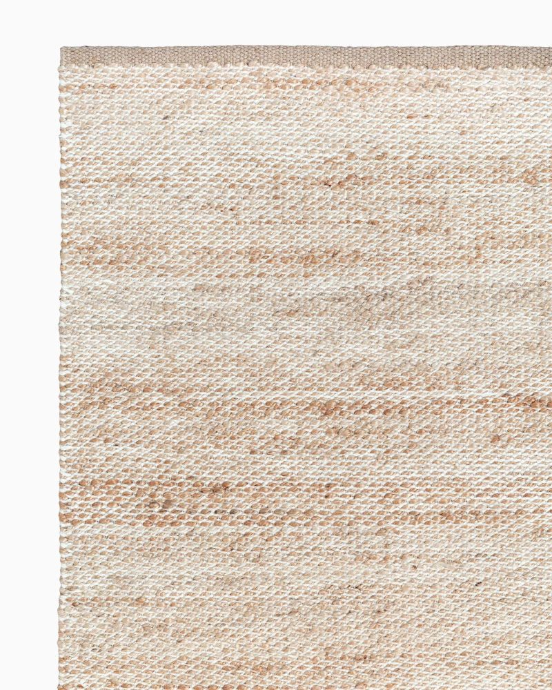 Armadillo Rugs Nook Ridge Natural White Corner