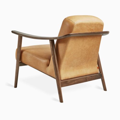 Baltic Chair Canyon Whiskey Leather Walnut P04