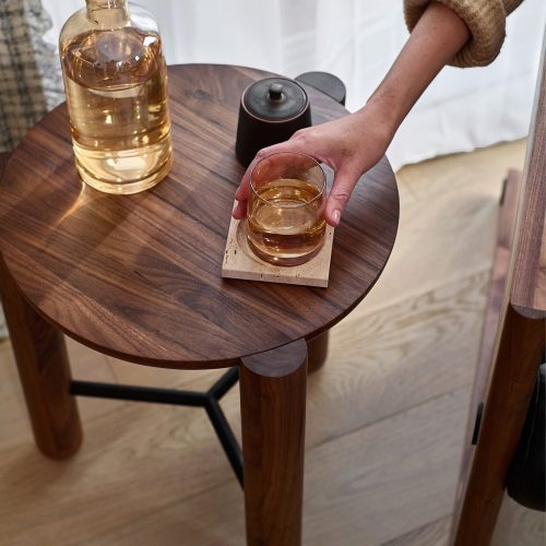 Trio Side Table WAL 2