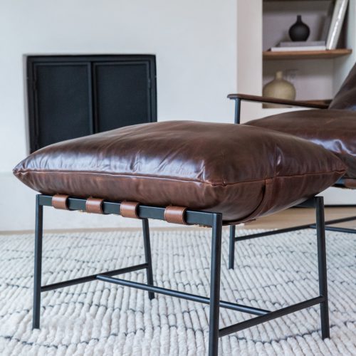 Vail Ottoman Maple Brown 2