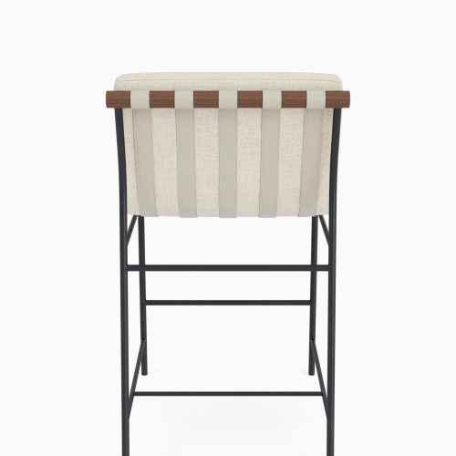 Vail stool counter pearl linen wal 3