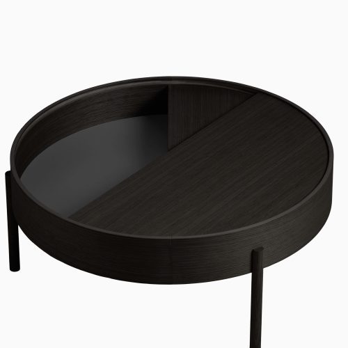 arc coffee table black 35 1