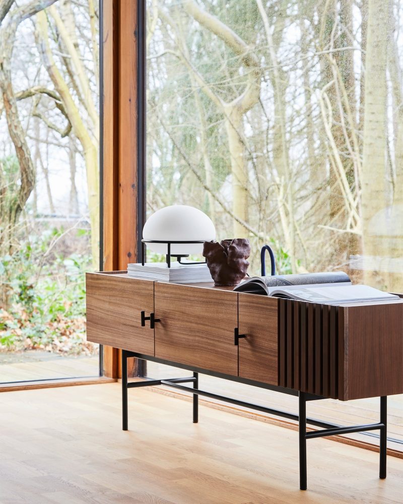 array sideboard walnut 59.1 5