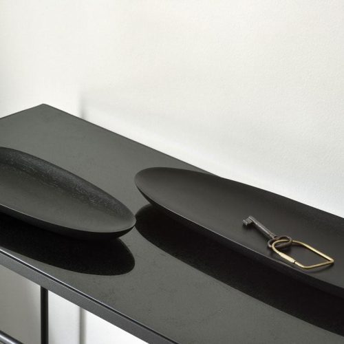 black oval trays 6