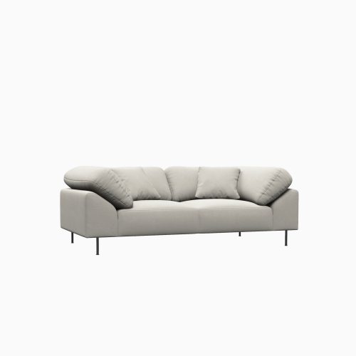 collar sofa 2 seater cream 3