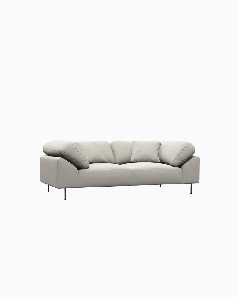 collar sofa 2 seater cream 3