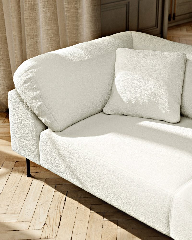 collar sofa 2 seater cream 6