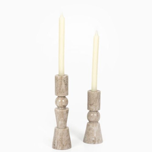 Taupe Marble / Set of 2