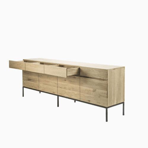 linea sideboard black 4D 3