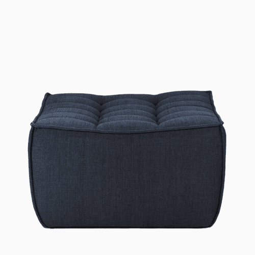 Eco Fabric Graphite / Footstool (28