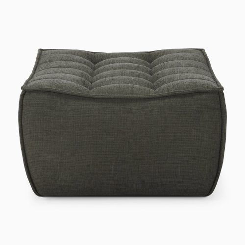 Eco Fabric Moss / Footstool (28