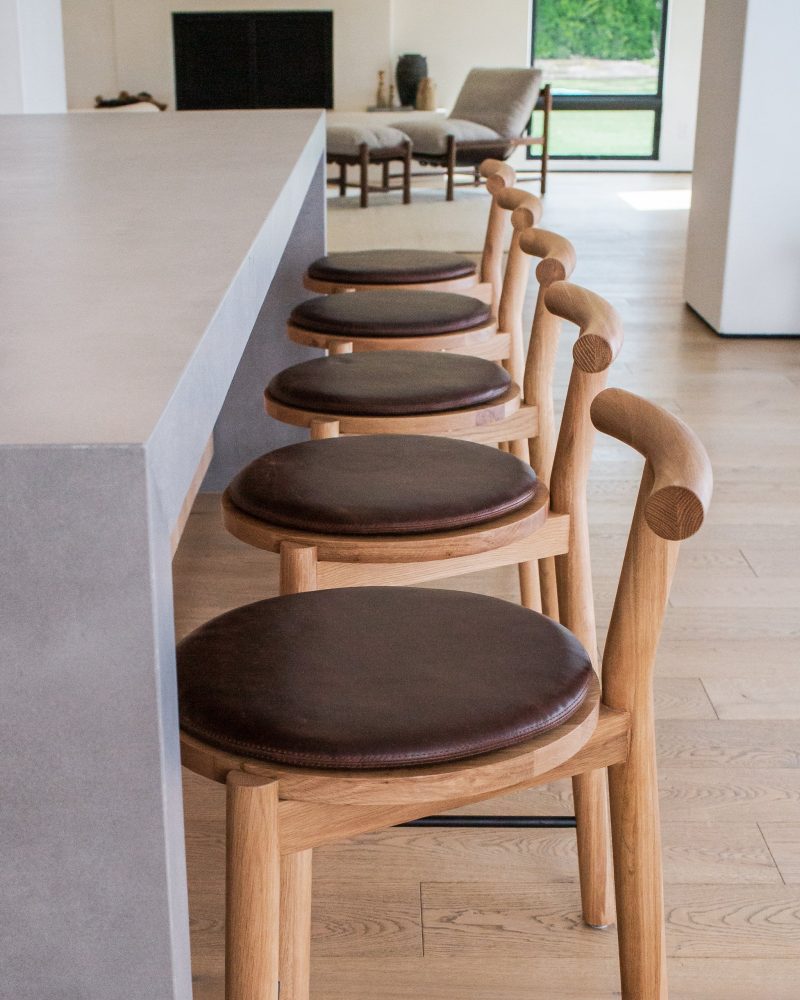 range stools maple leather 4