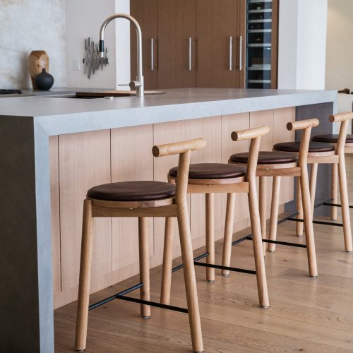 range stools maple leather 6