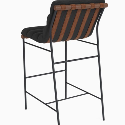 vail bar stool charcoal boucle wal 4