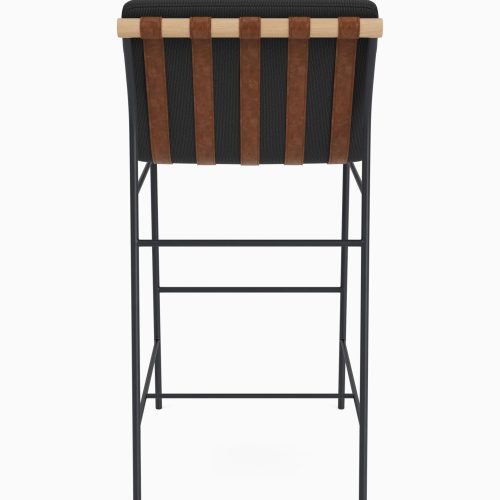 vail stool bar charcoal boucle 4